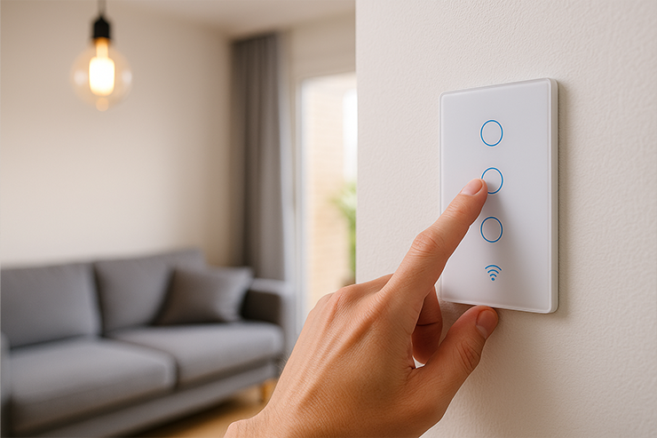 Підключення розумного освітлення з Wi-Fi вимикачем у сучасній квартирі